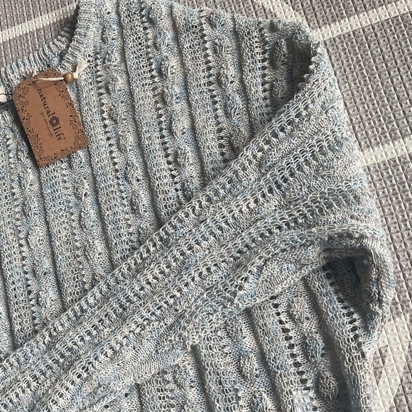 Natural life Favorite Layering Sweater - Light Blue - XS - Picture 4 of 6